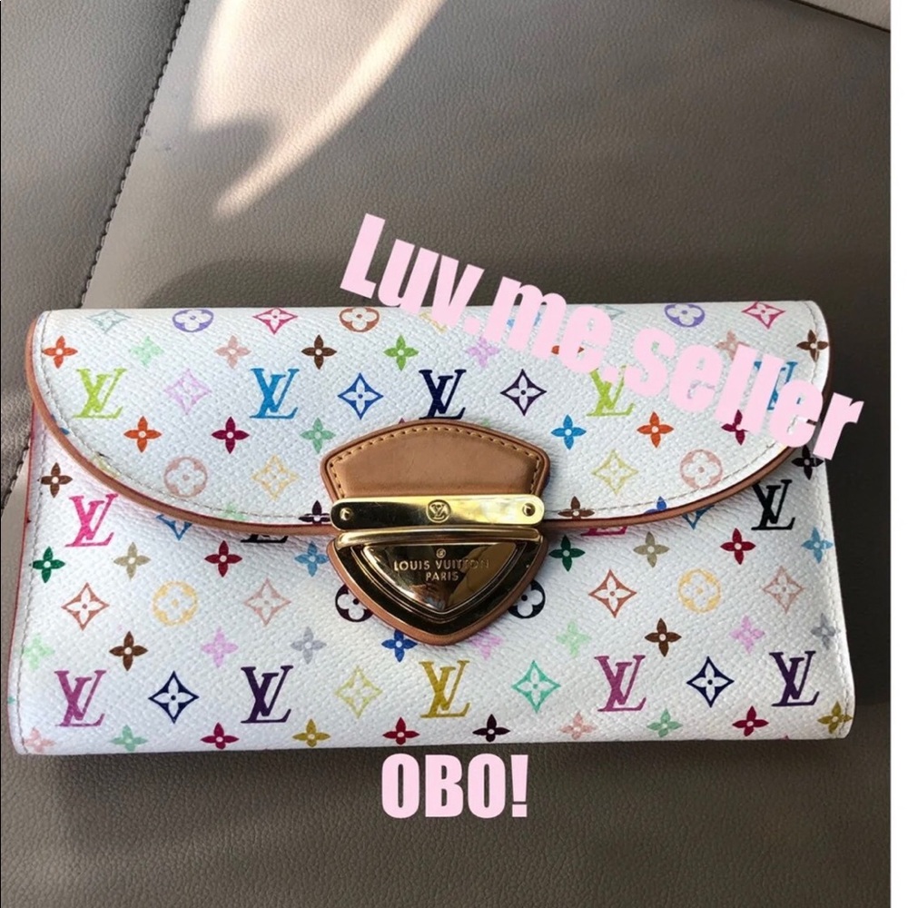 Louis Vuitton multicolored wallet OBO